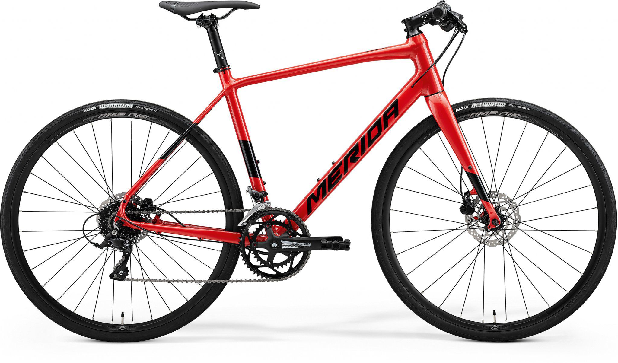 Merida Speeder 200 Red/Black Merida Speeder 200 Red/Black - Billede 1